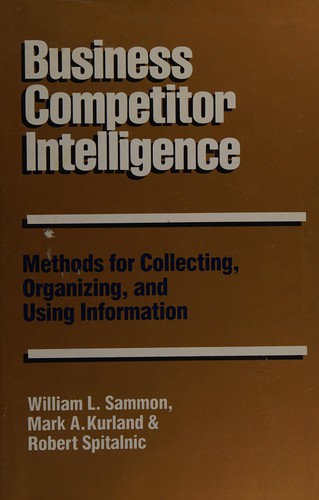 Cover for Business competitor intelligence