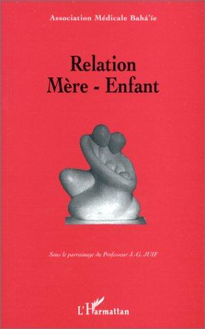Cover for Relation mère-enfant