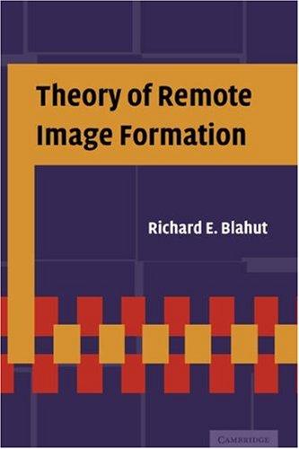 Cover for Theory of Remote Image Formation