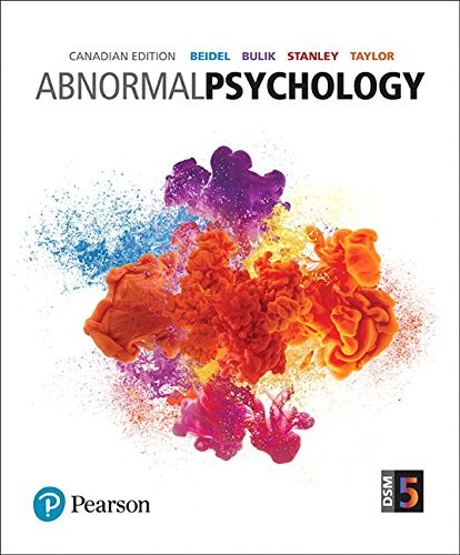 Cover for MyPsychLab with Pearson eText -- Standalone Access Card -- for Abnormal Psychology, First Canadian Edition