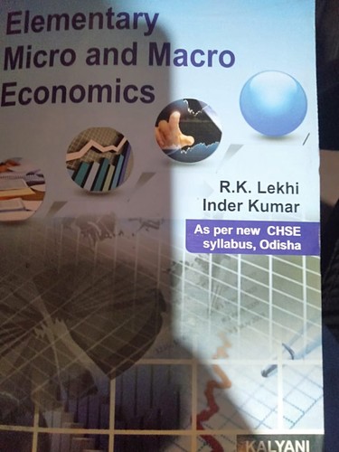 Cover for Elementary Micro and Macro Economics, Orissa