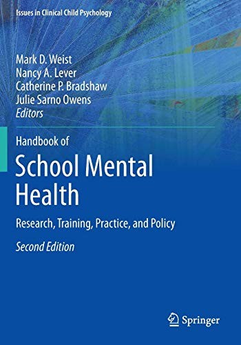 Cover for Handbook of School Mental Health
