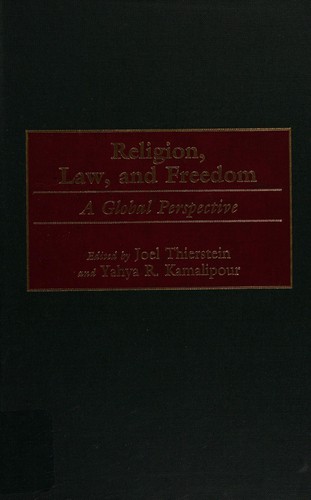 Cover for Religion, law, and freedom