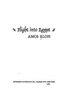 Cover for Flight into Egypt