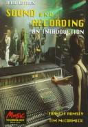 Cover for Sound and recording