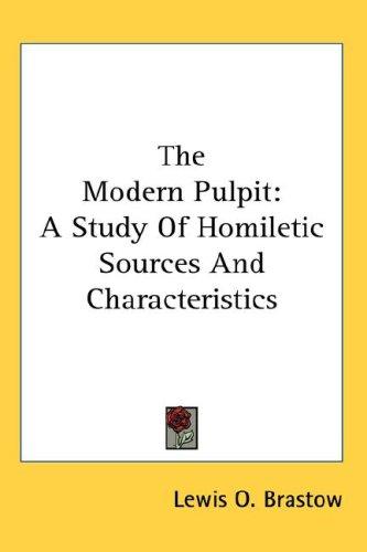Cover for The Modern Pulpit