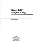 Cover for HyperTalk programming