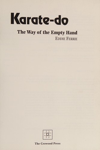 Cover for Karate-Do