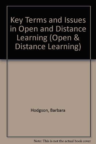 Cover for Key terms and issues in open and distance learning