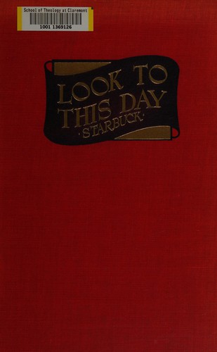 Cover for Look to this day!