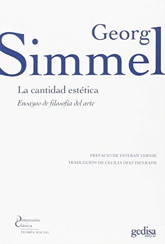 Cover for La cantidad estética