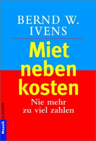 Cover for Mietnebenkosten. Nie mehr zu viel zahlen.