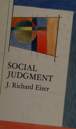 Cover for Social judgment