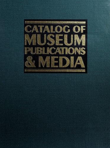 Cover for Catalog of museum publications & media