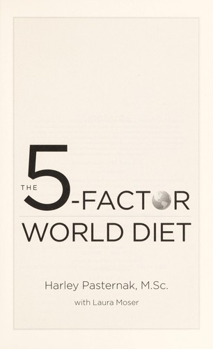 Cover for The 5-factor world diet