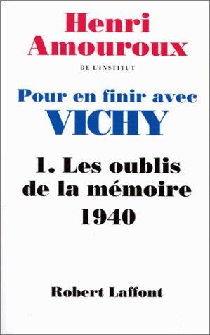 Cover for Pour en finir avec Vichy