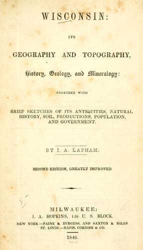 Cover for Wisconsin