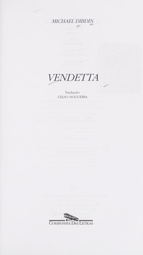Cover for Vendetta