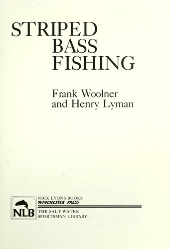 Cover for Striped bass fishing
