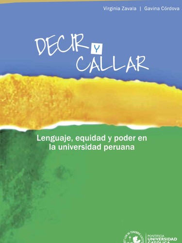 Cover for Decir y callar