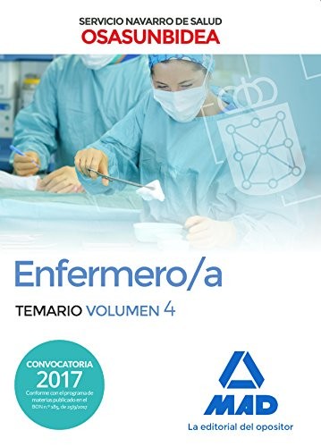 Cover for Enfermero/a del Servicio Navarro de Salud-Osasunbidea. Temario volumen 4