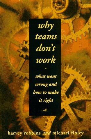 Cover for Why teams don't work