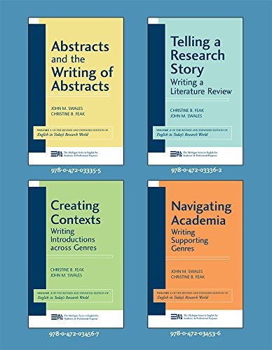 Cover for Bundle of Volumes 1-4 English in Today's Research World
