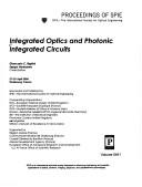 Cover for Integrated optics and photonic integrated circuits