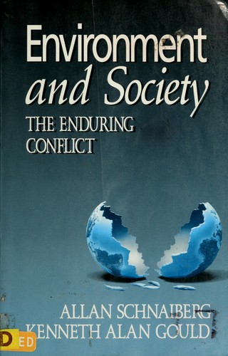 Cover for Environment and society
