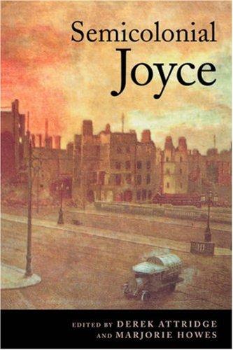 Cover for Semicolonial Joyce