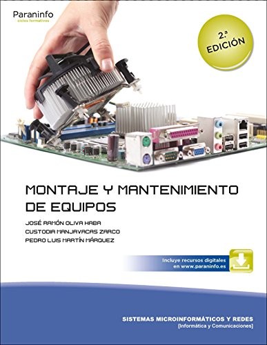 Cover for Montaje y mantenimiento de equipos 2.ª edición