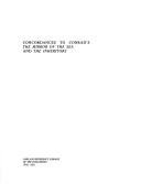 Cover for Concordances to Conrad's the Mirror of the sea and the Inheritors
