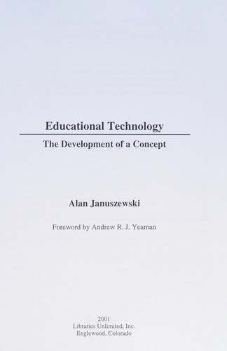 Cover for Educational technology