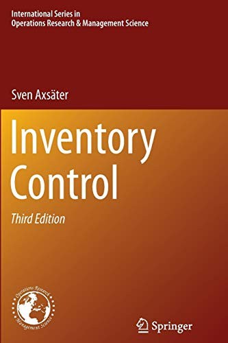 Cover for Inventory Control