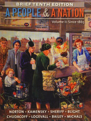 Cover for A People and a Nation since 1865