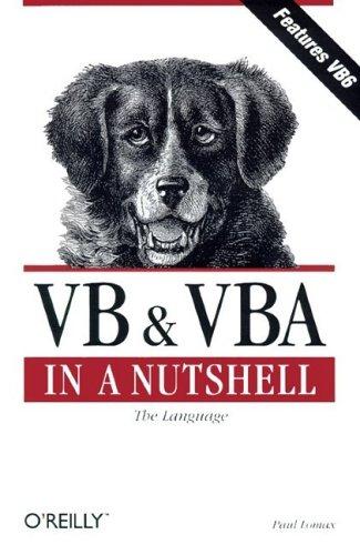 Cover for VB & VBA in a nutshell