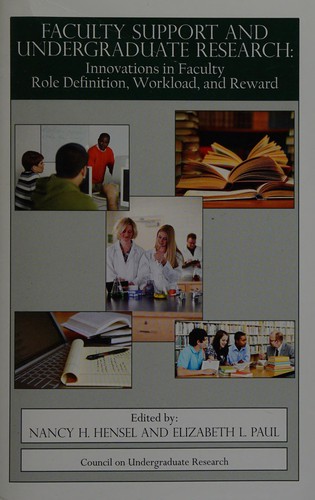 Cover for Faculty support and undergraduate research