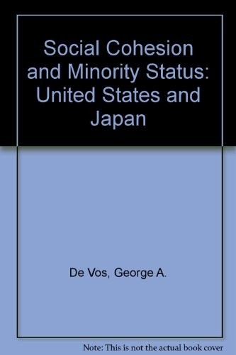 Cover for Social cohesion and alienation