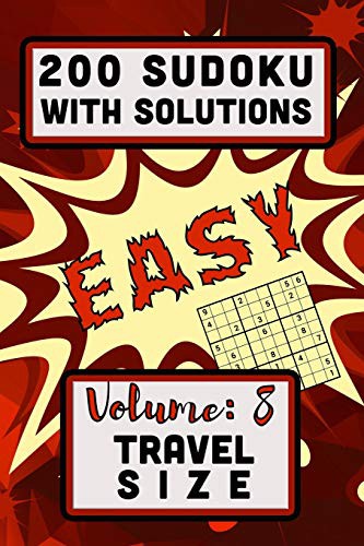 Cover for 200 Sudoku with Solutions - Easy