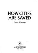 Cover for How cities are saved