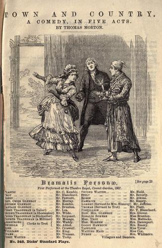 Cover for Town and country