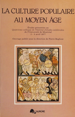 Cover for La culture populaire au Moyen Âge