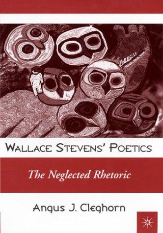Cover for Wallace Stevens' poetics