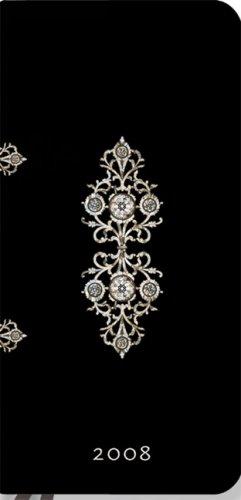 Cover for 2008 Crystal Flower Jewelled Slim Dayplanner Horizontal