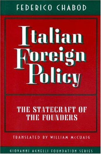 Cover for Italian foreign policy