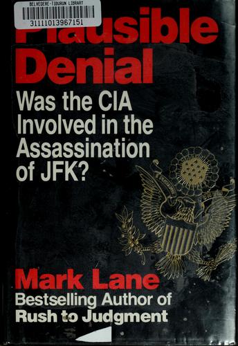 Cover for Plausible denial