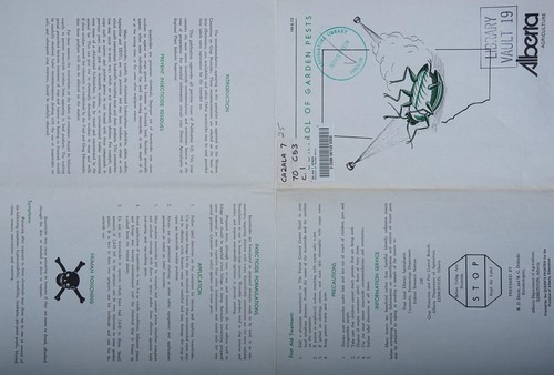 Cover for Control of Garden Pests