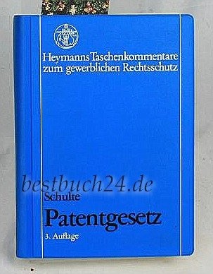Cover for Patentgesetz