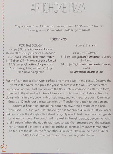 Cover for Pizza and Focaccia