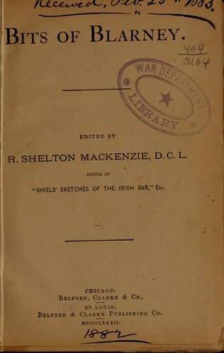 Cover for Bits of Blarney